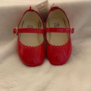 Baby Girl Red Patent Leather Shoe